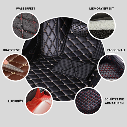 Luxus Auto Fußmatten nach Maß | Premium Maßanfertigung Autoteppiche