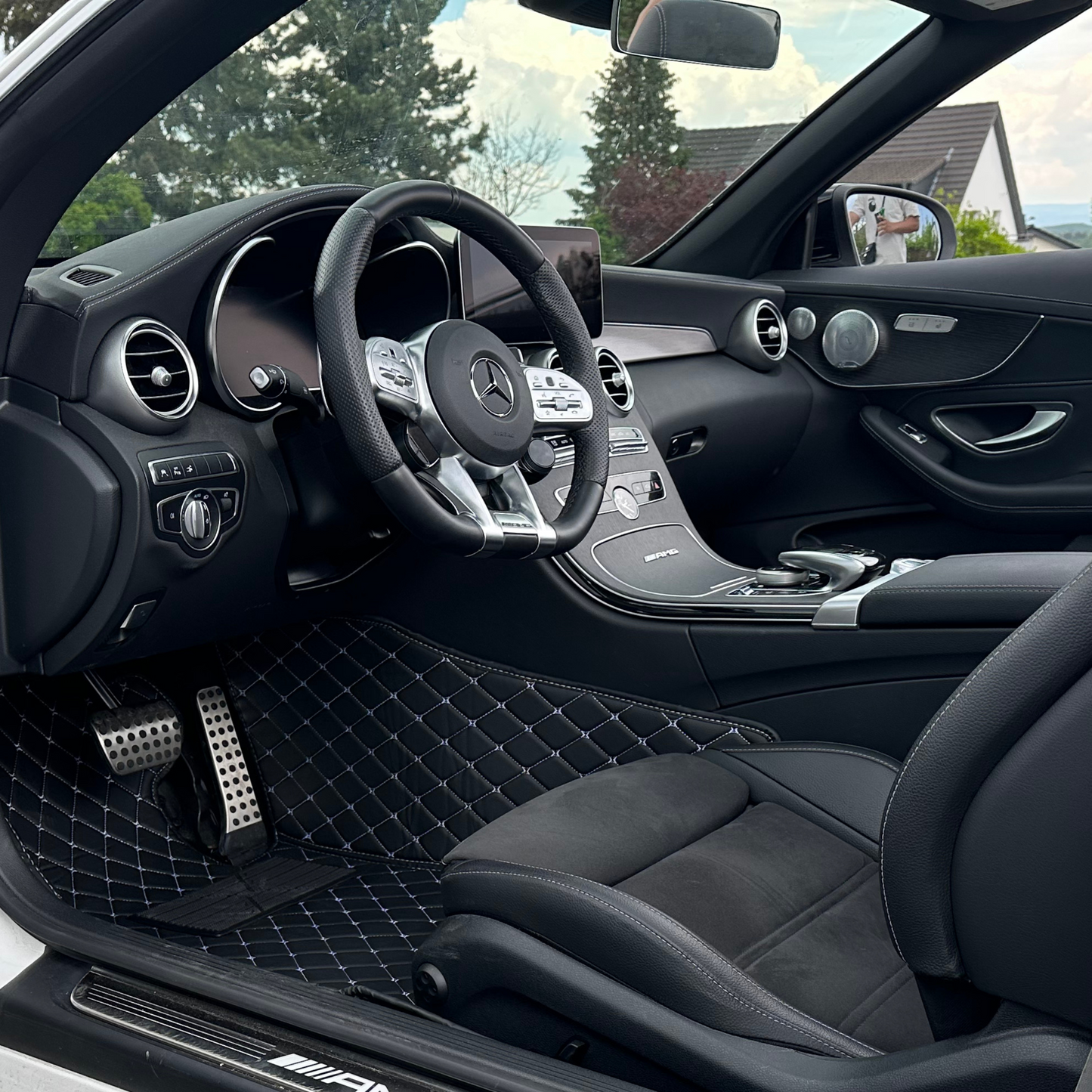 Luxus Auto Fußmatten nach Maß | Premium Maßanfertigung Autoteppiche