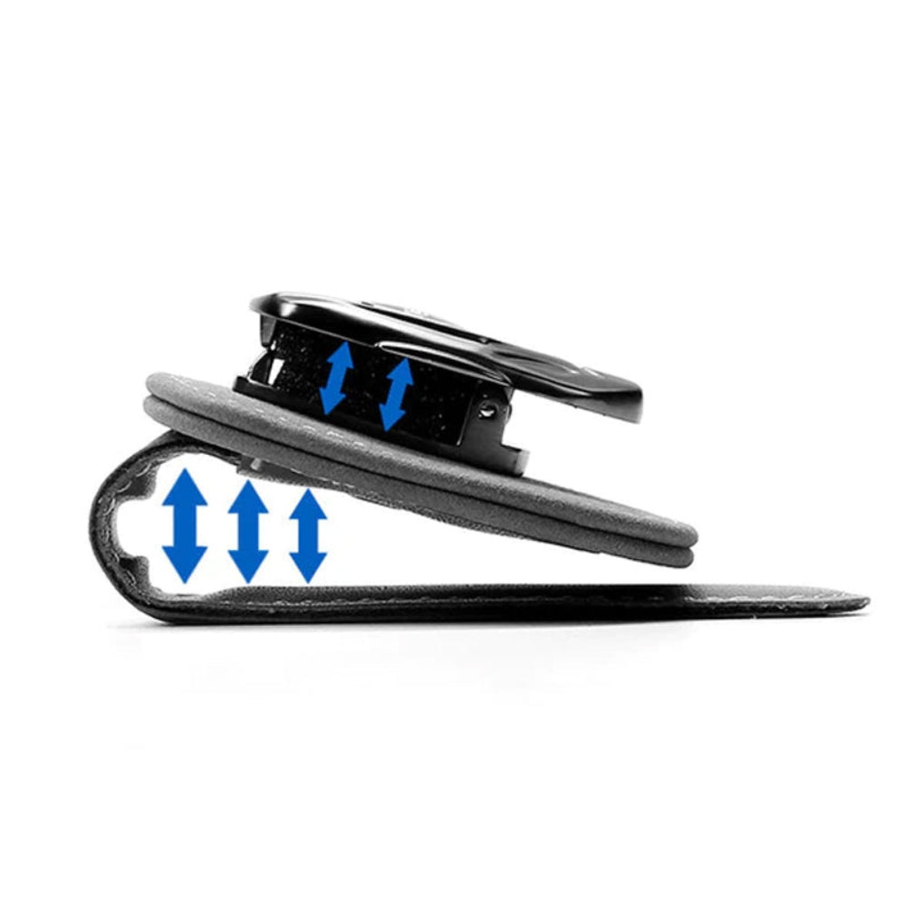 Wildleder Multifunktionaler Brillenhalter mit Ihrem Auto-Logo