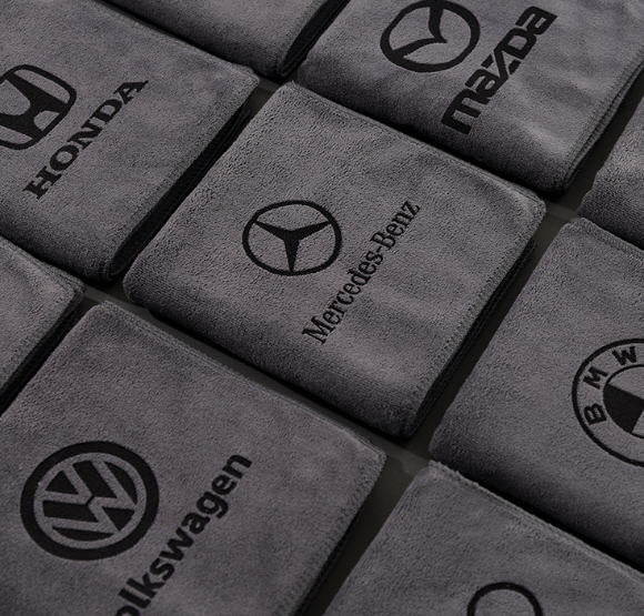 Mikrofaser Tuch mit Logo – Schnelle Reinigung