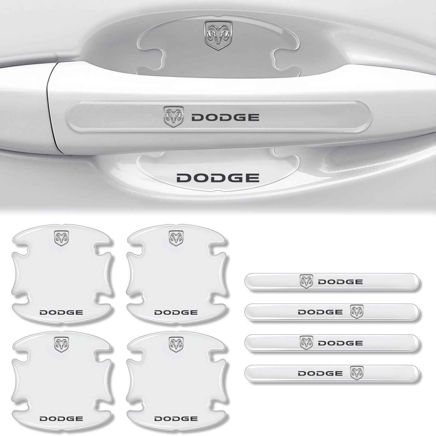 Auto Türgriff Kratzschutz Folie | Transparente Schutzfolie gegen Kratzer