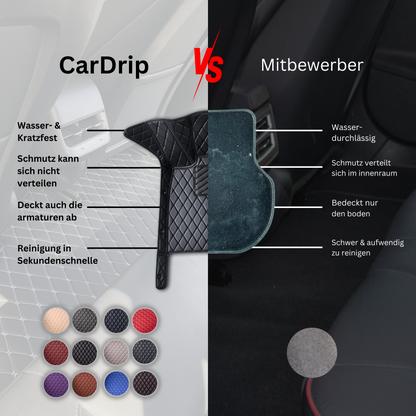 Luxus Auto Fußmatten nach Maß | Premium Maßanfertigung Autoteppiche