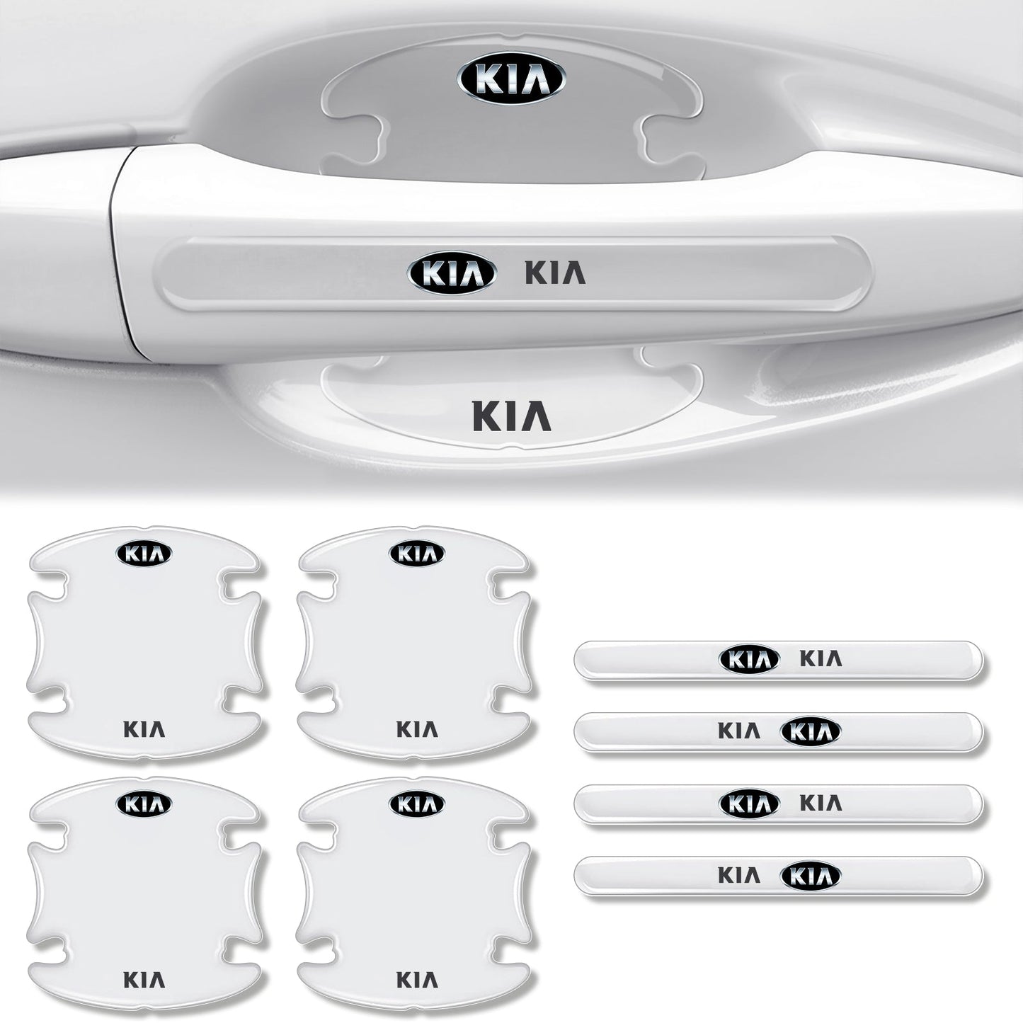 Auto Türgriff Kratzschutz Folie | Transparente Schutzfolie gegen Kratzer
