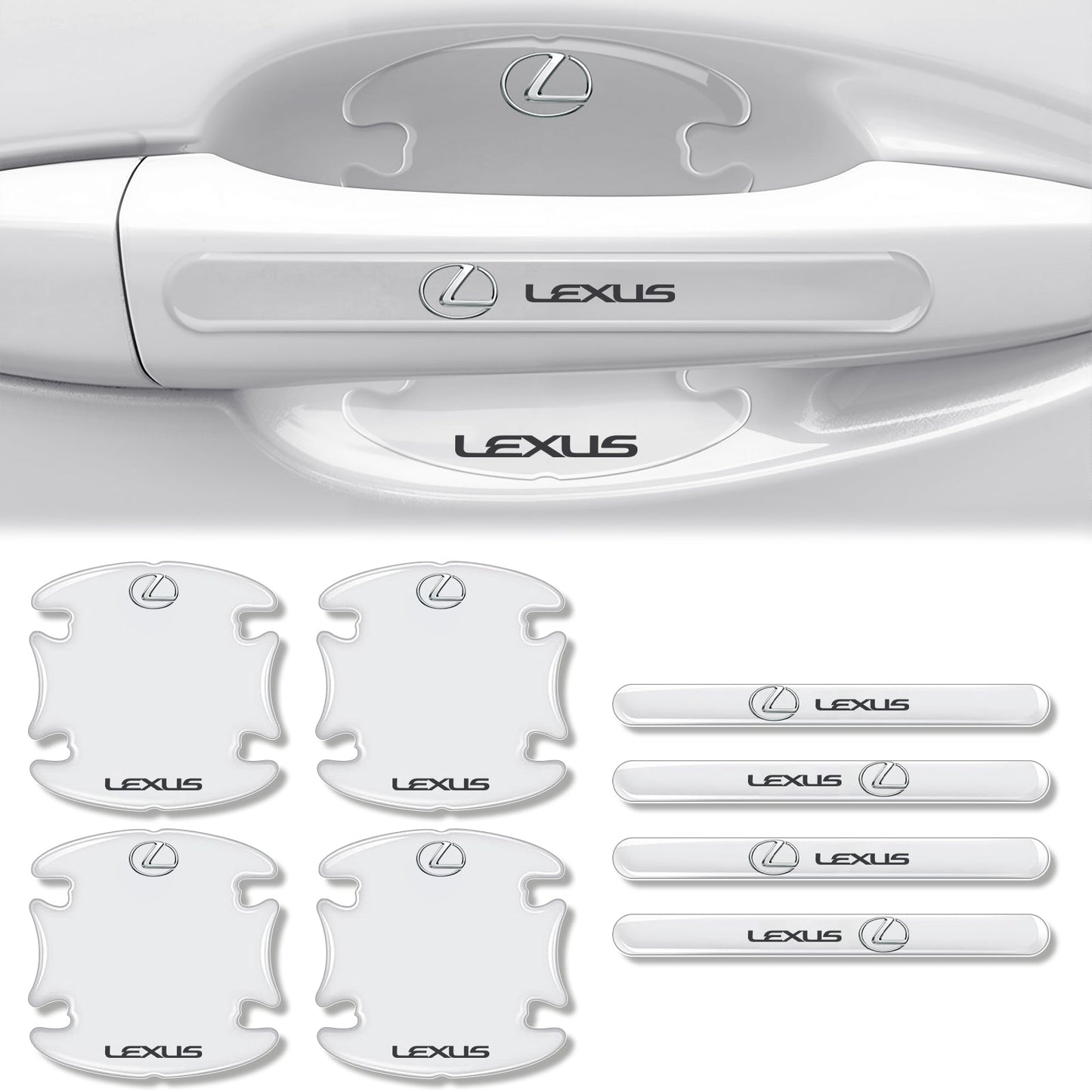 Auto Türgriff Kratzschutz Folie | Transparente Schutzfolie gegen Kratzer