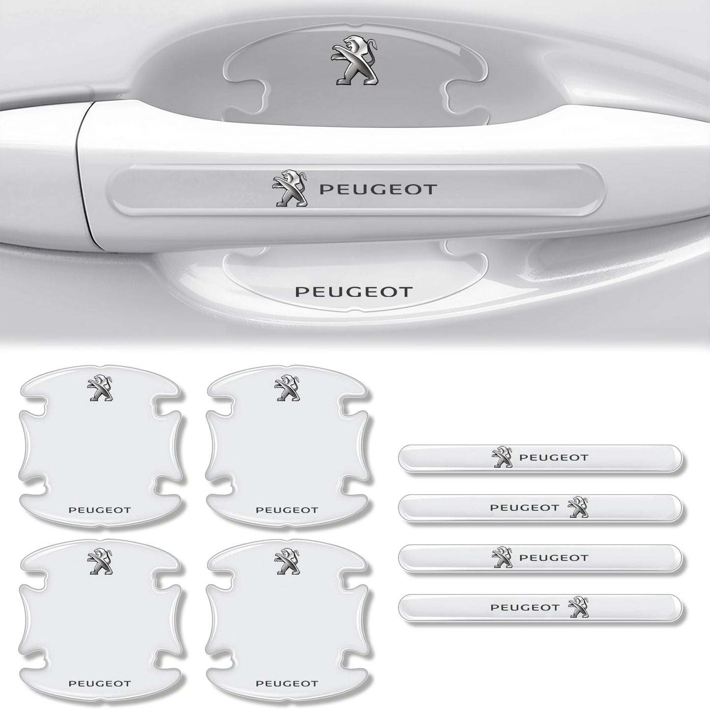 Auto Türgriff Kratzschutz Folie | Transparente Schutzfolie gegen Kratzer