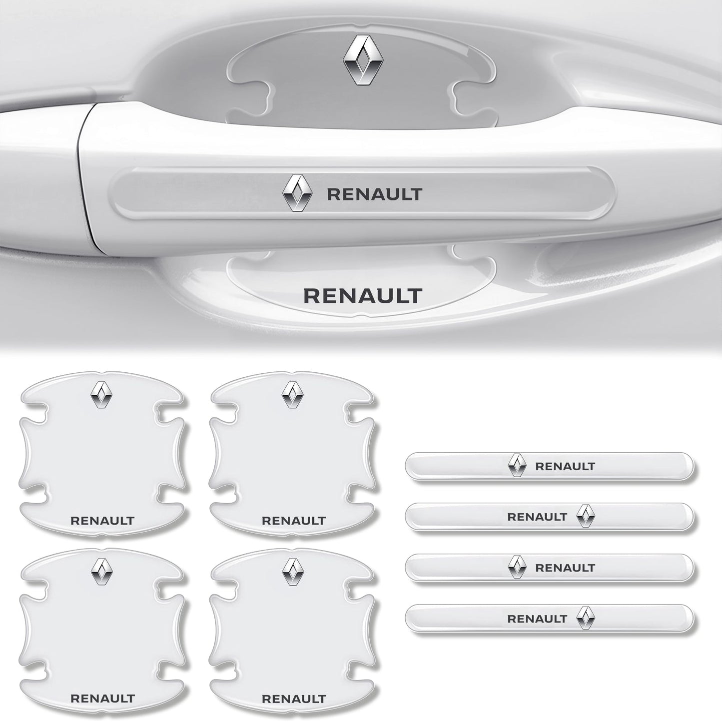 Auto Türgriff Kratzschutz Folie | Transparente Schutzfolie gegen Kratzer