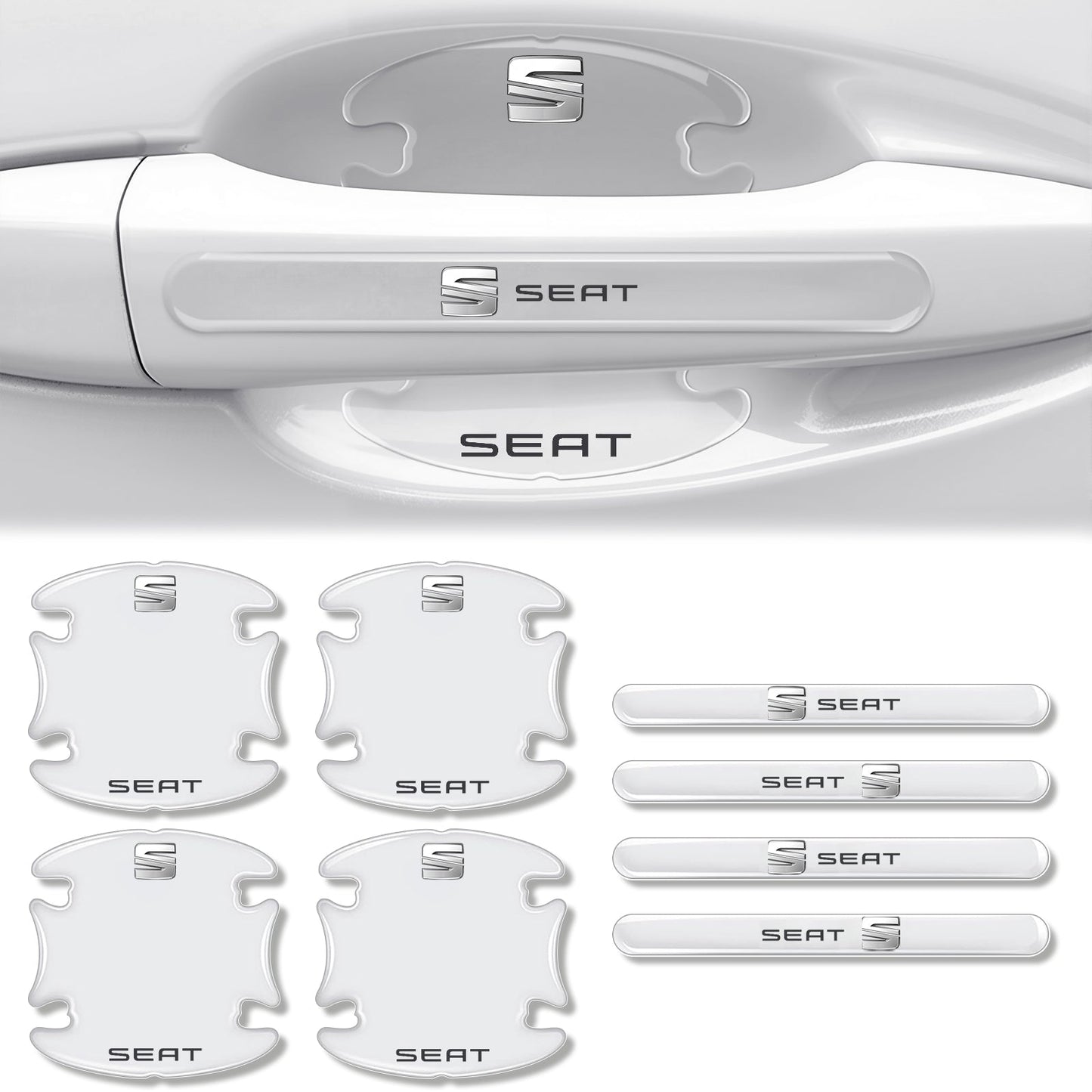 Auto Türgriff Kratzschutz Folie | Transparente Schutzfolie gegen Kratzer