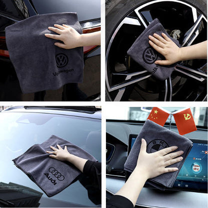 Mikrofaser Tuch mit Logo – Schnelle Reinigung