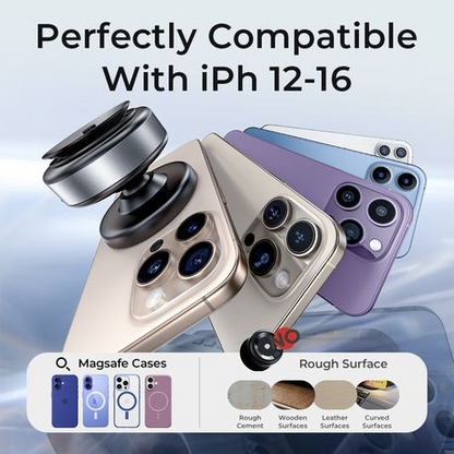 Magnetische Handyhalterung fürs Auto mit MagSafe | 360° Elektrischer Saugnapf Halter